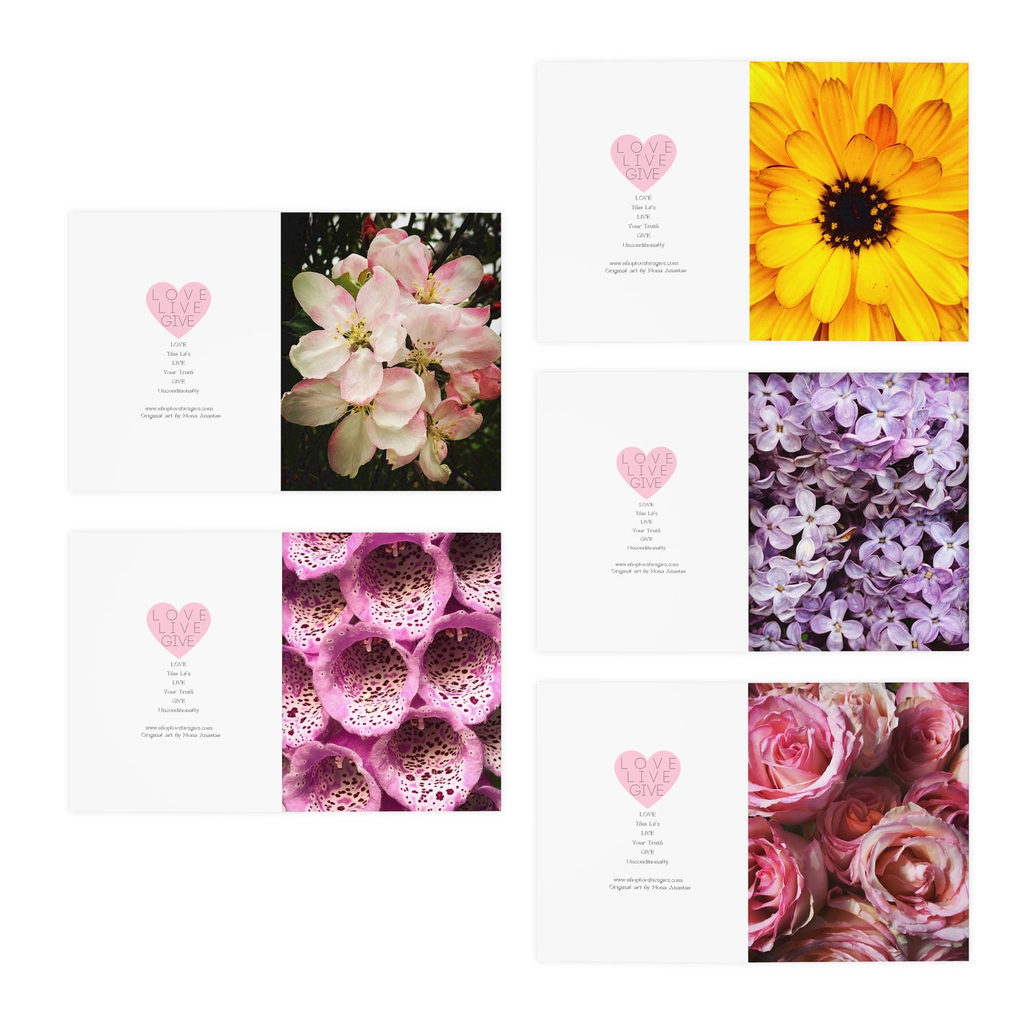 Spring Bouquet Greeting Cards (set of 25 50% OFF at Checkout $3.25 per card) (Copy)