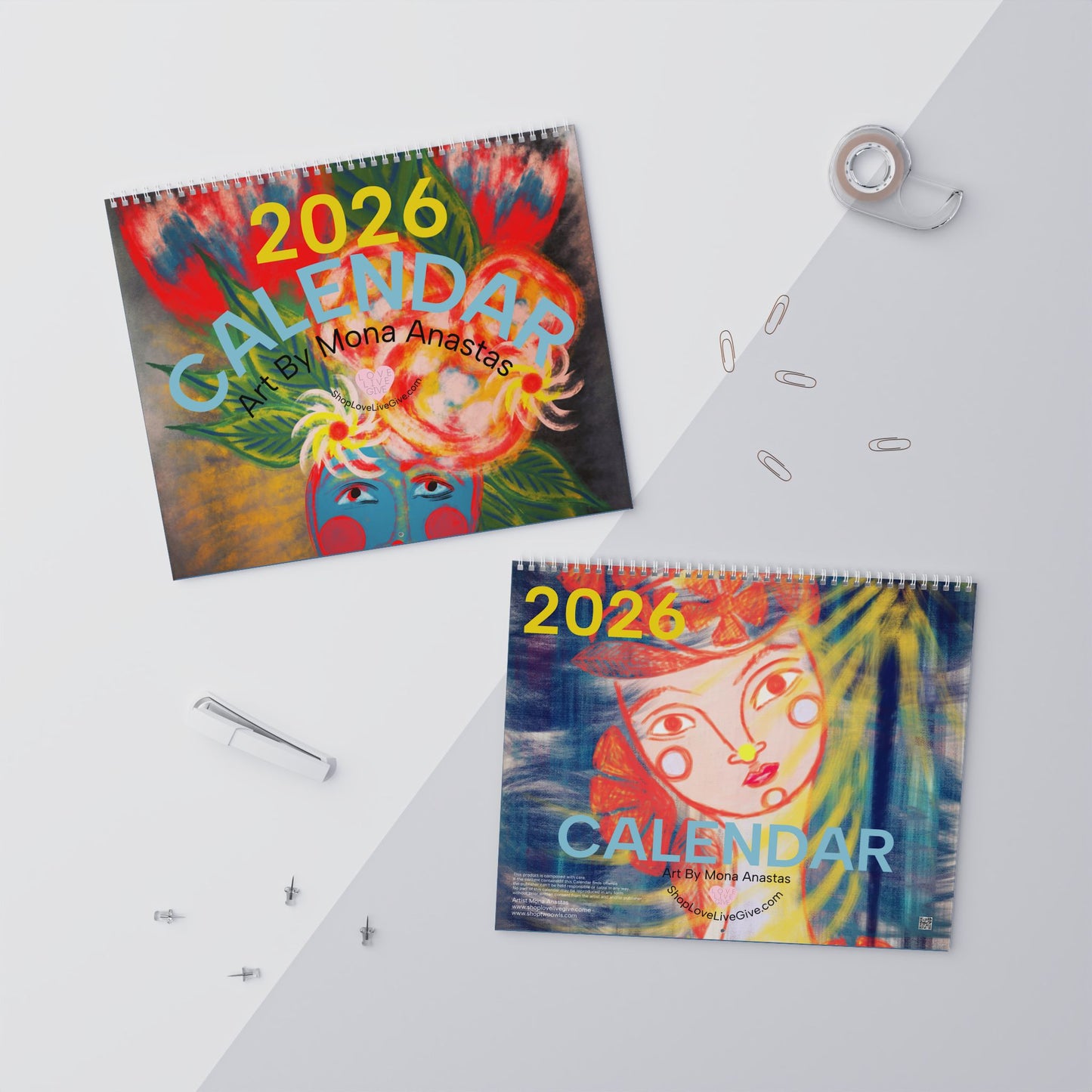 2026 "A MOMENT OF CLARITY" WALL Calendar