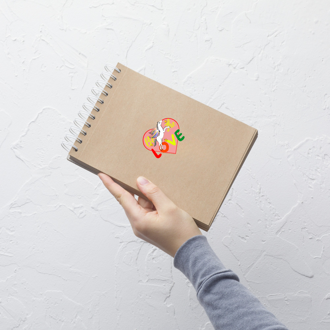 Be The Love Pegasus Sticker