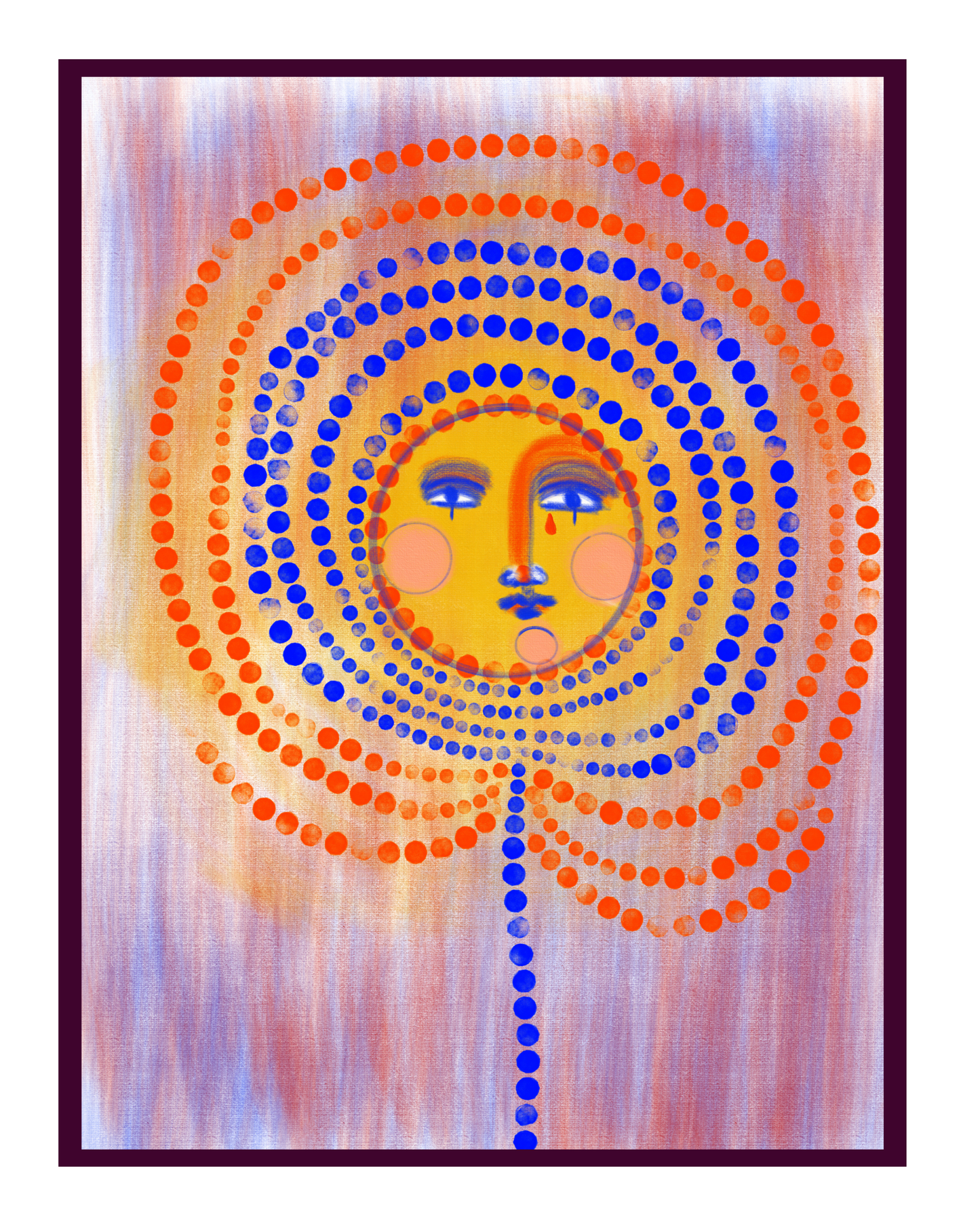 2026 A Moment of Clarity Desk Calendar and Planner - Art by Mona Anastas