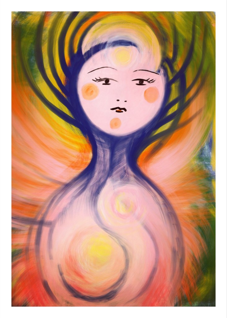 Heart Opening Digital Painting
