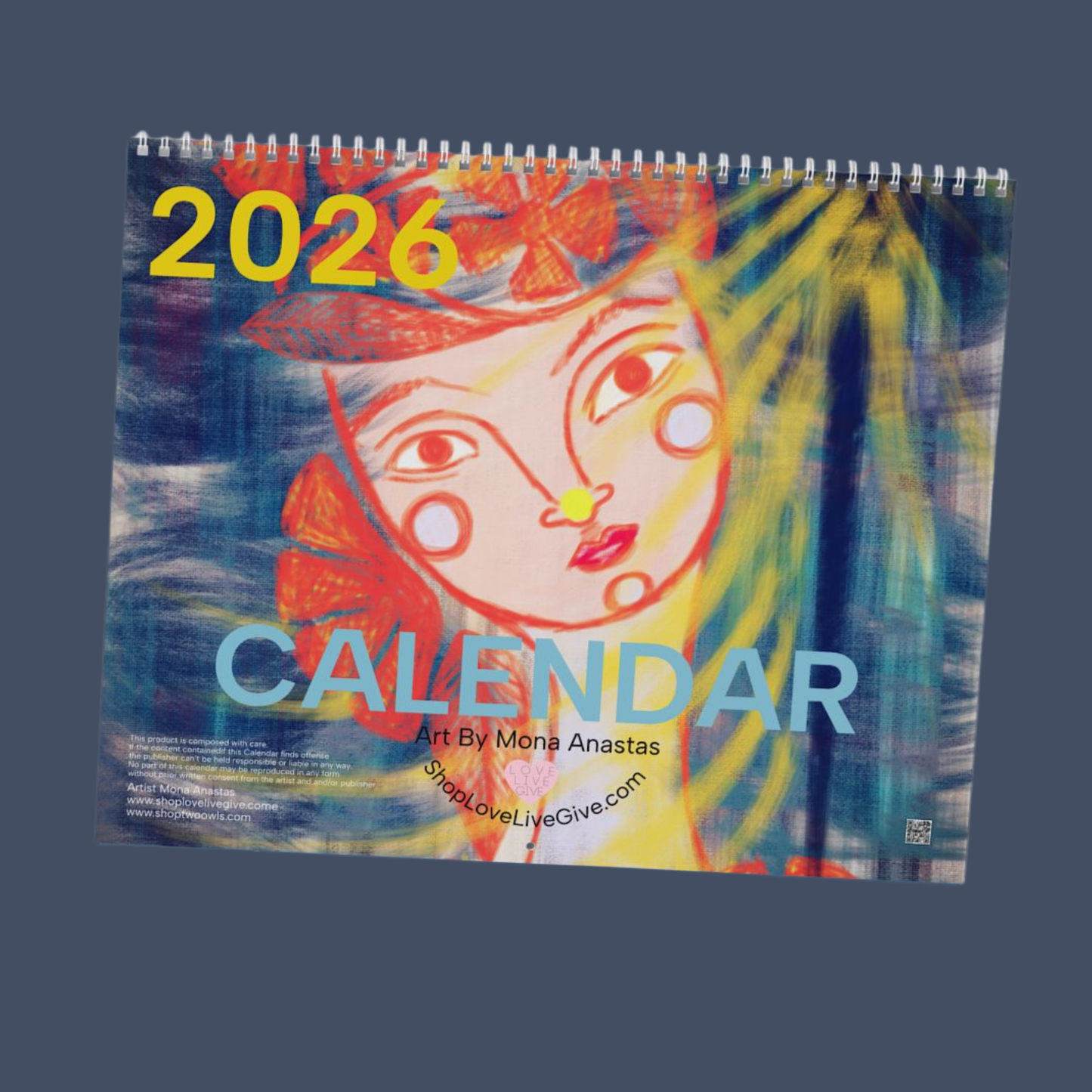 2026 "A MOMENT OF CLARITY" WALL Calendar