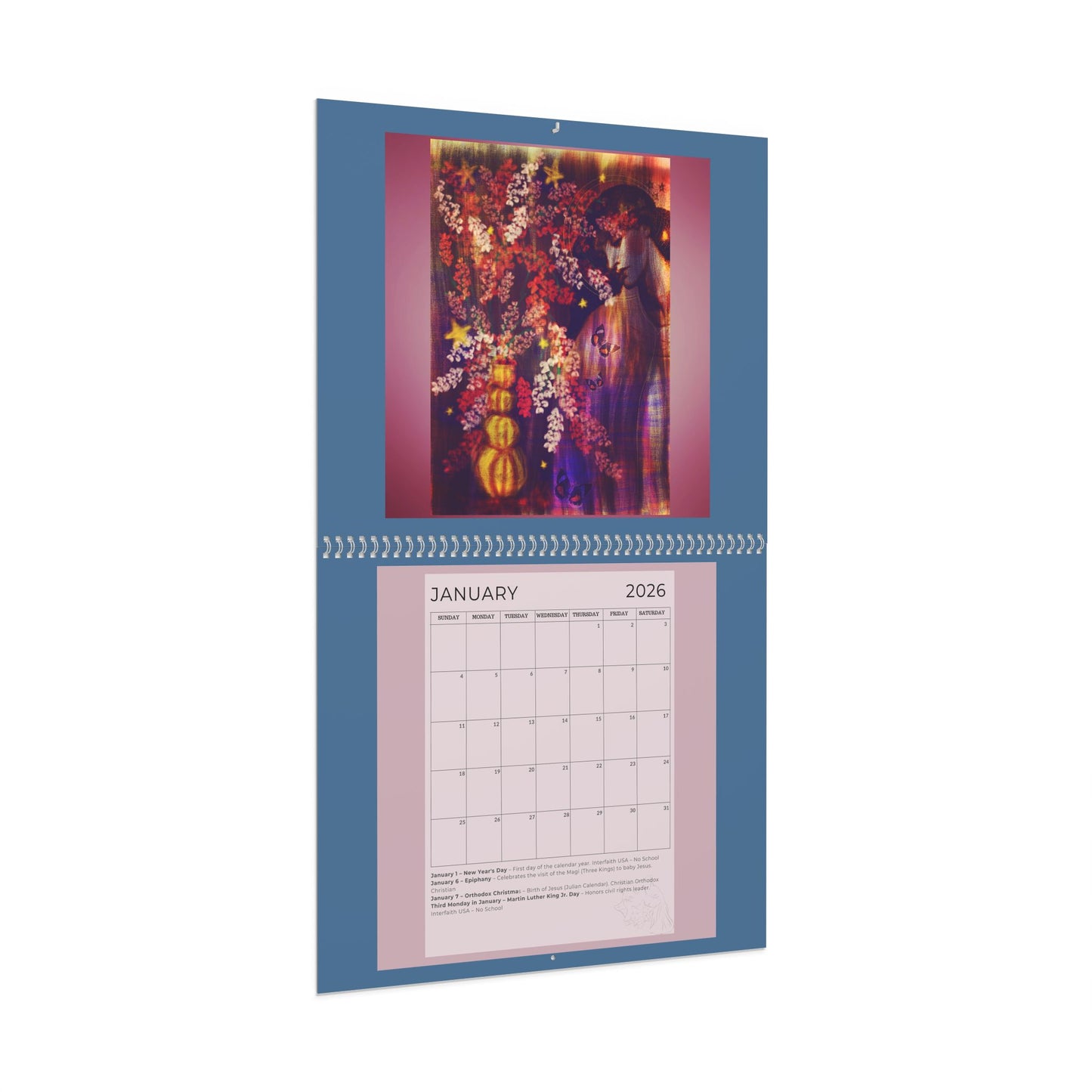 2026 "A MOMENT OF CLARITY" WALL Calendar
