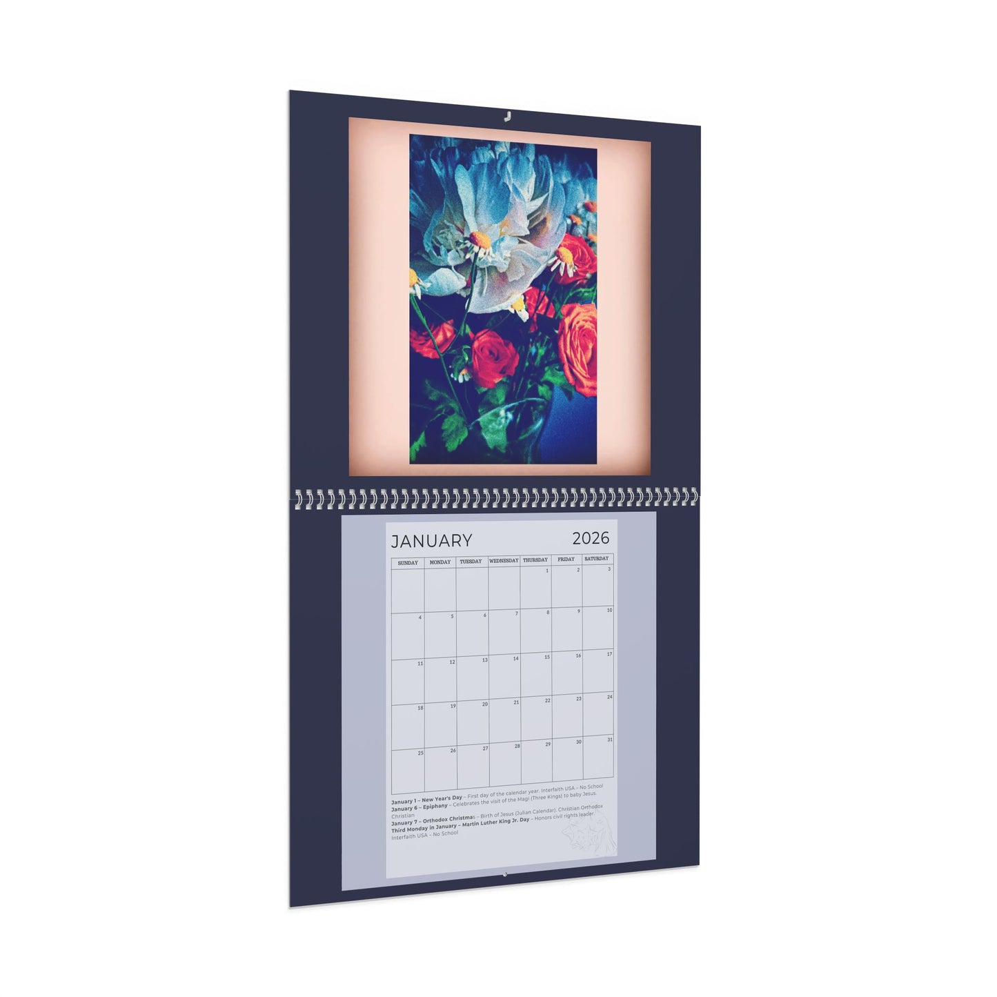 2026 "EXPRESSIONS OF LIGHT" WALL Calendar