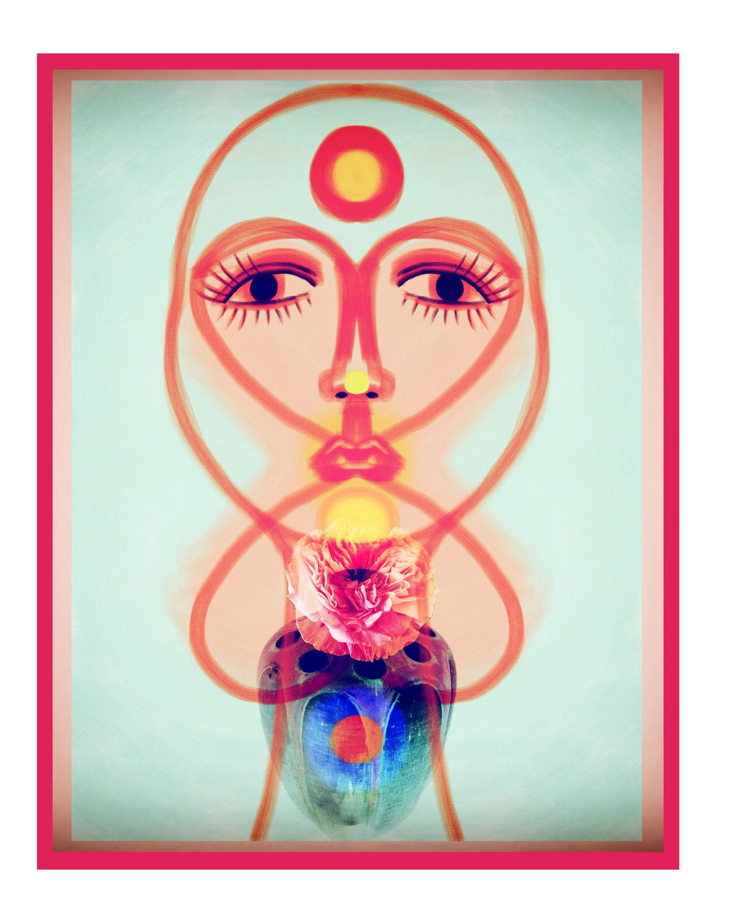 2026 A Moment of Clarity Desk Calendar and Planner - Art by Mona Anastas