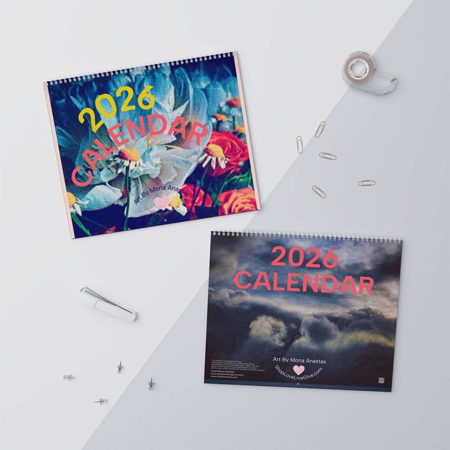 2026 "EXPRESSIONS OF LIGHT" WALL Calendar