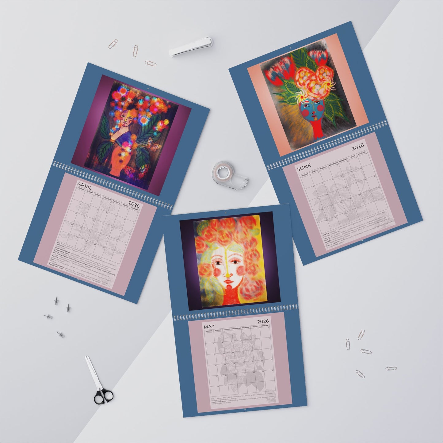 2026 "A MOMENT OF CLARITY" WALL Calendar