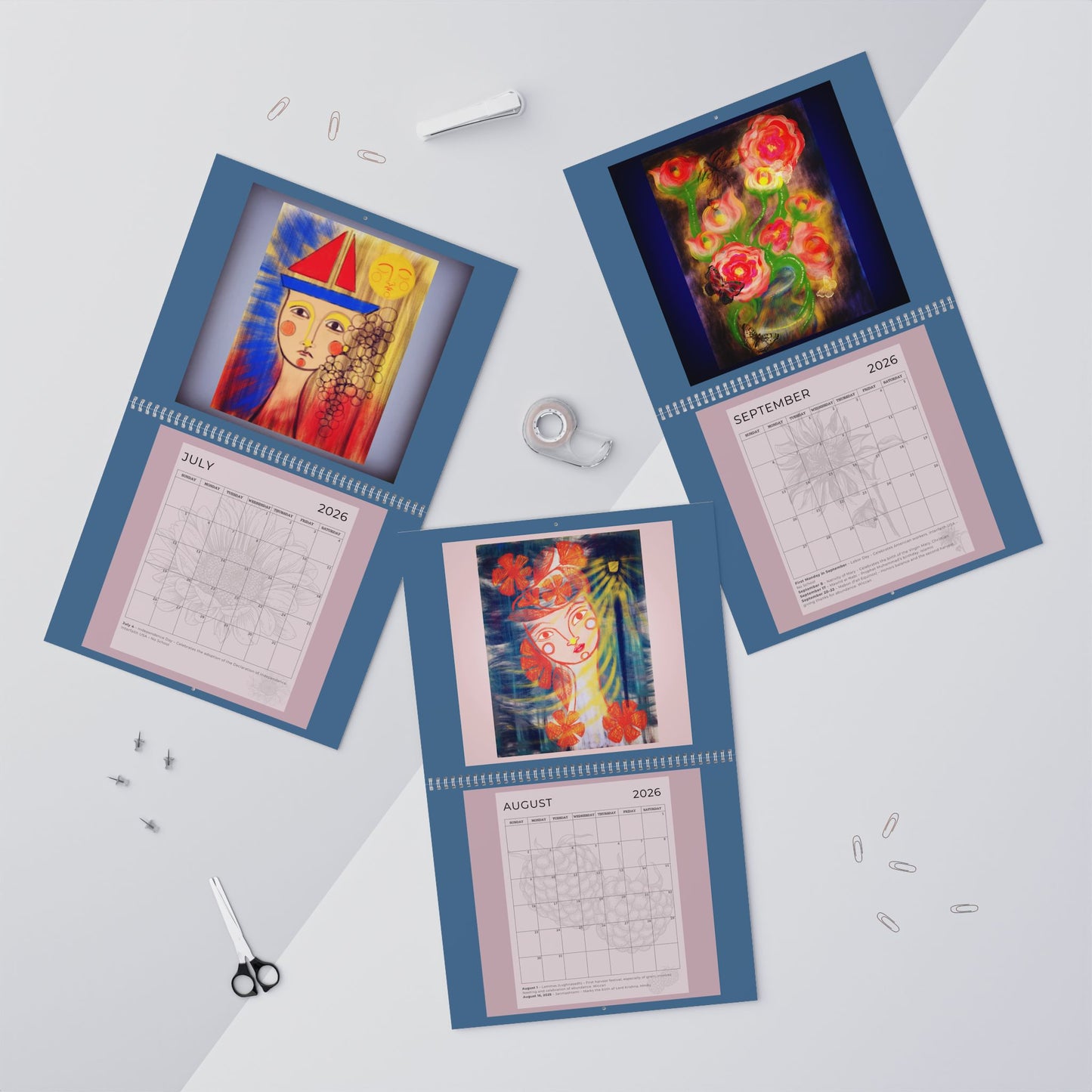 2026 "A MOMENT OF CLARITY" WALL Calendar