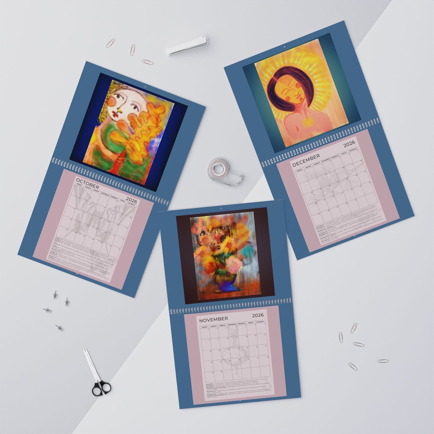 2026 "A MOMENT OF CLARITY" WALL Calendar