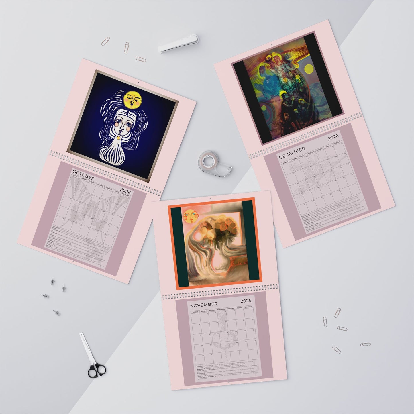 2026 "UNITED" WALL Calendar