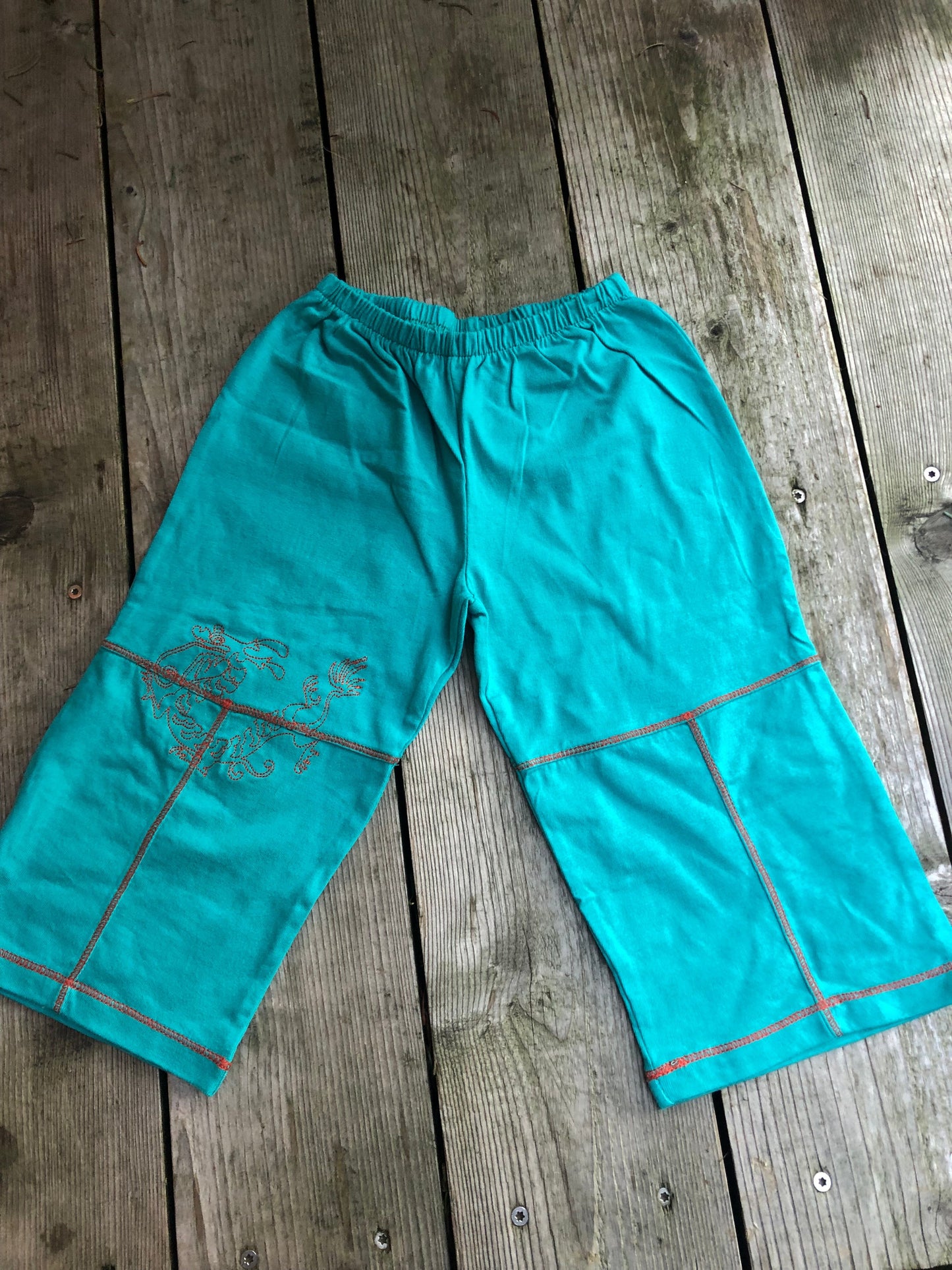 Organic Dragon Baby Pants