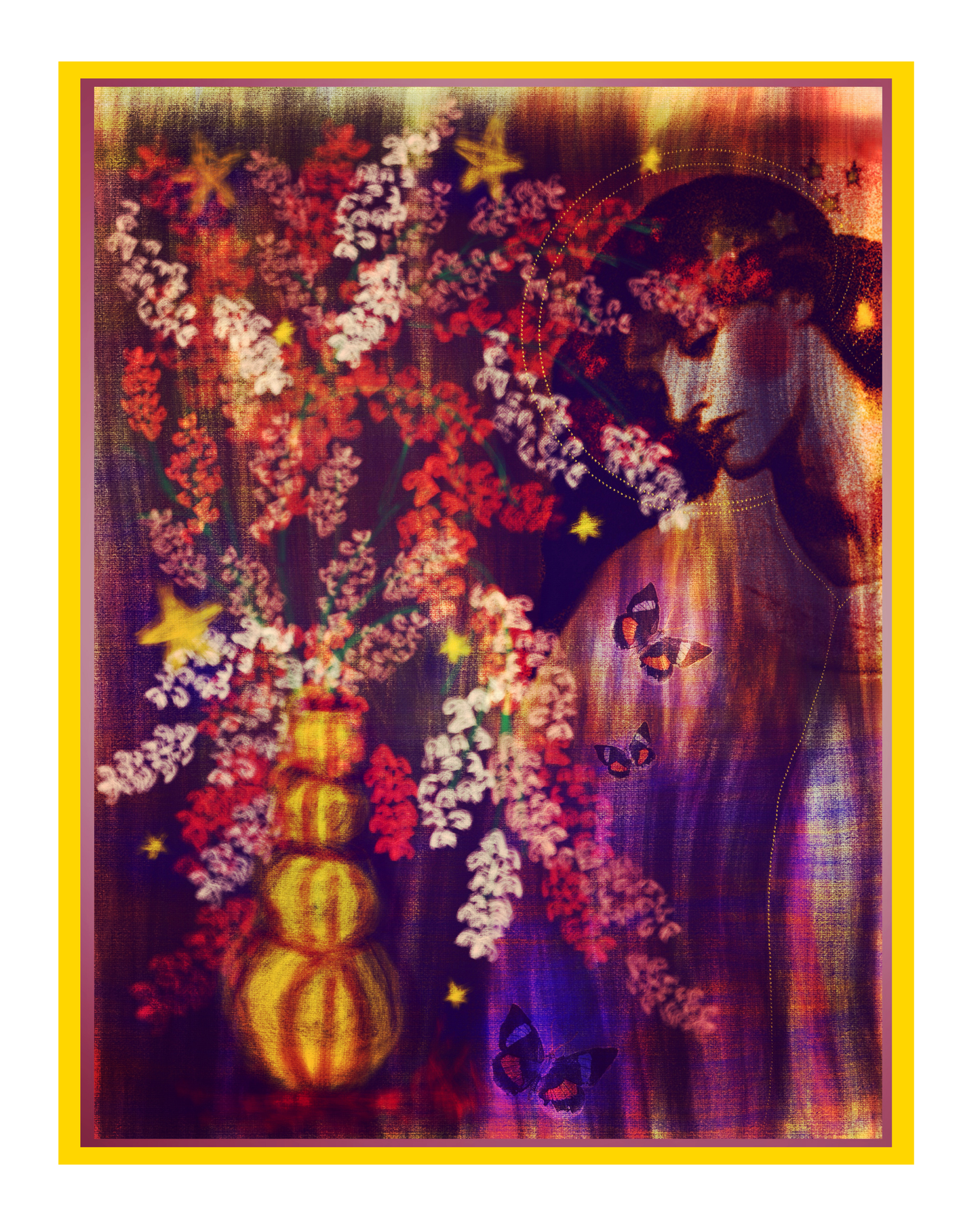 2026 A Moment of Clarity Desk Calendar and Planner - Art by Mona Anastas