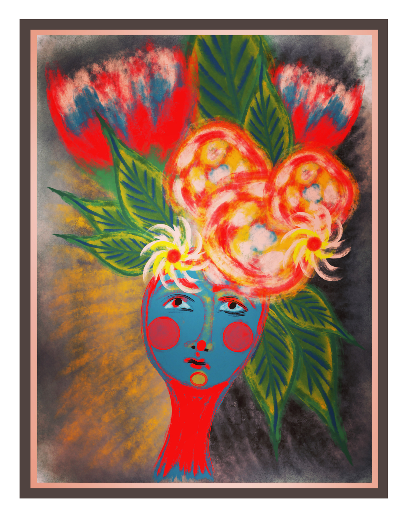 2026 A Moment of Clarity Desk Calendar and Planner - Art by Mona Anastas
