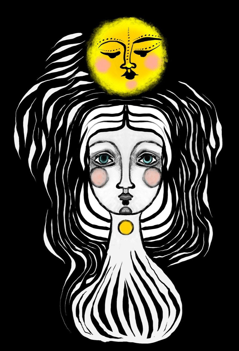 Light My Way Journal: Art by Mona Anastas