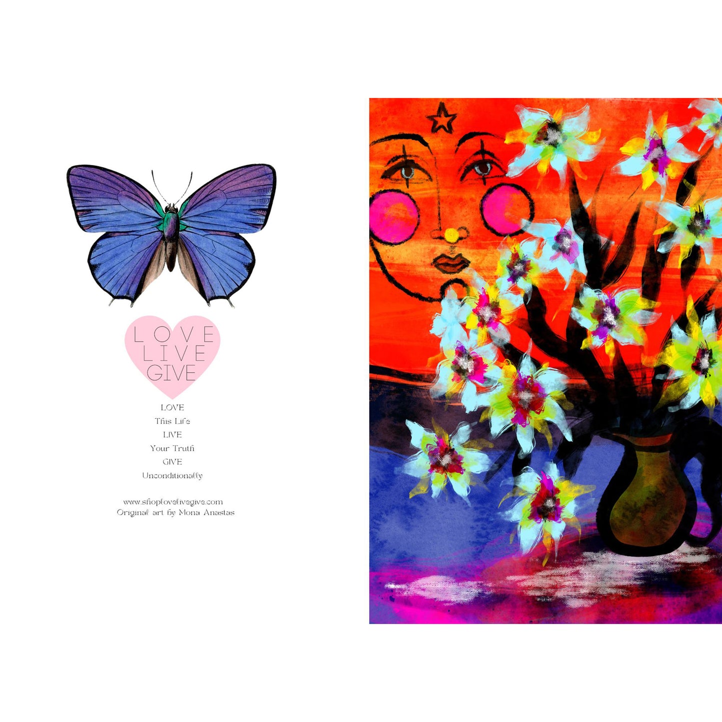 Open Heart Journal: Art by Mona Anastas