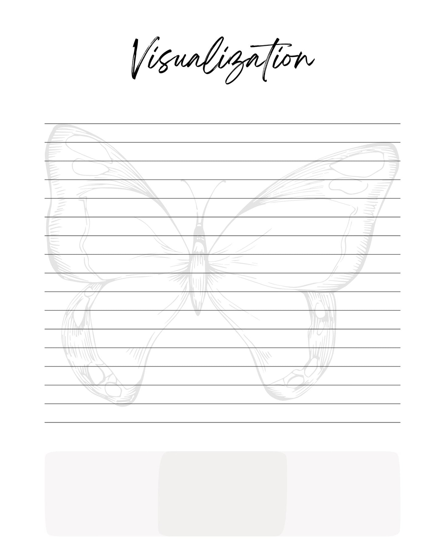 Monthly Planner and Journal with Fill In Calendar: Art by Mona Anastas