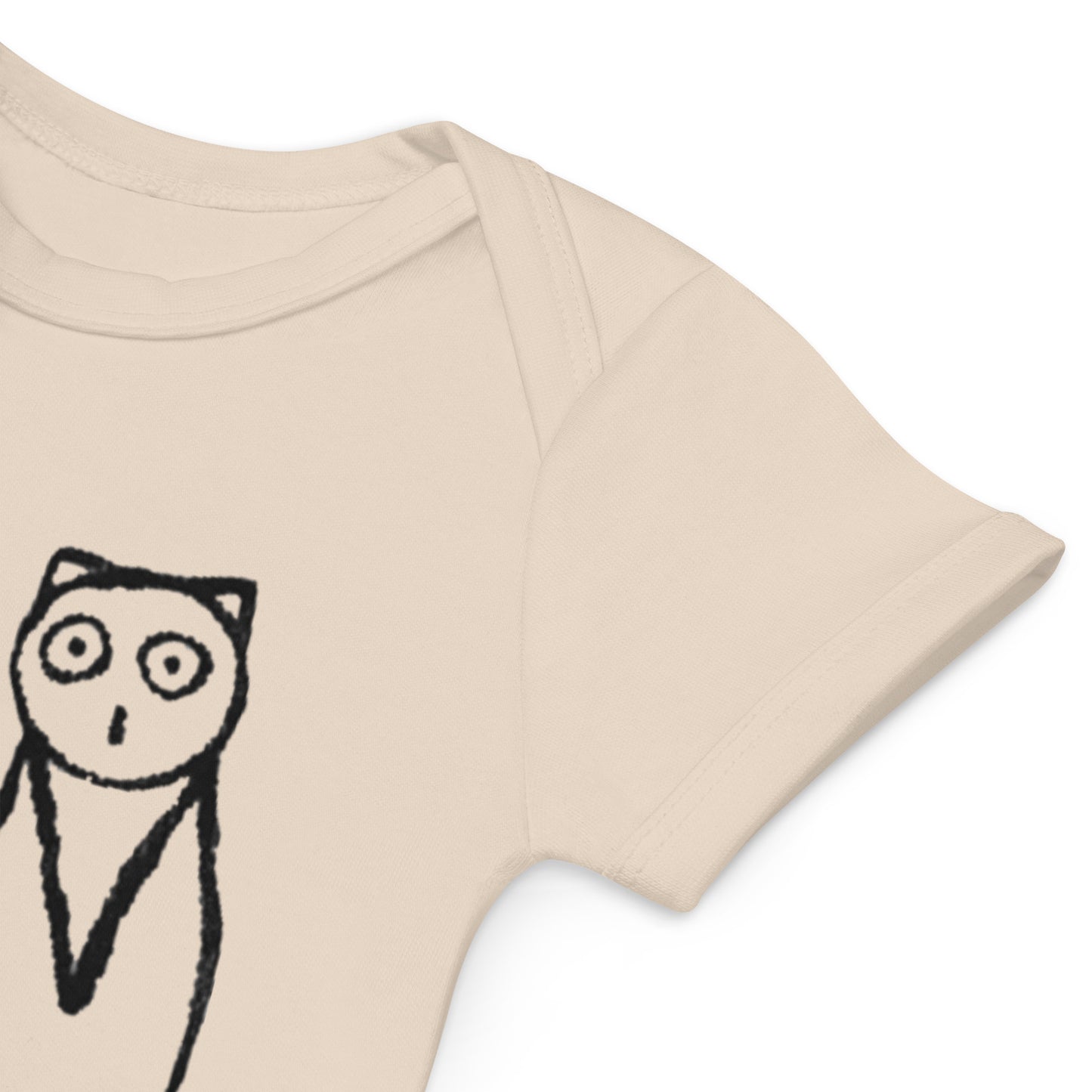 Two Owls Organic cotton baby romper