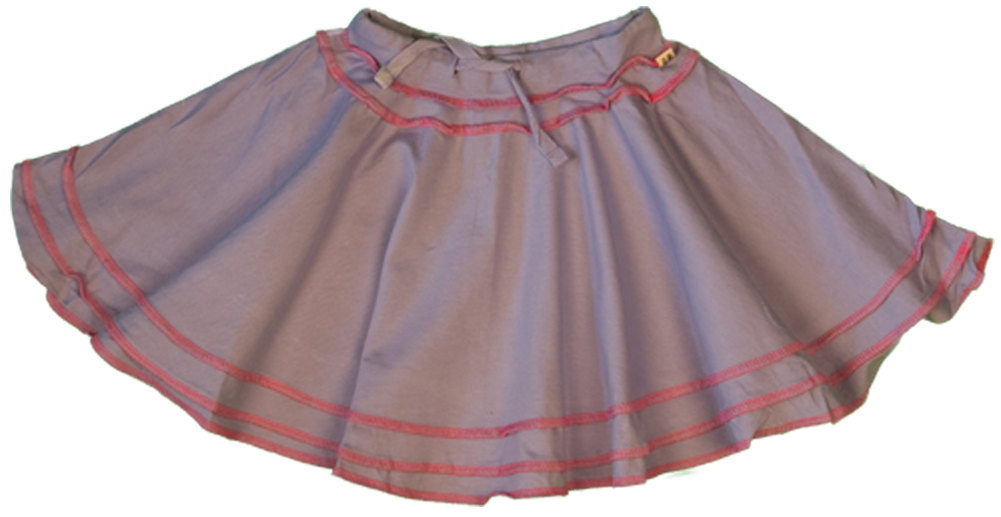 TwOOwls Purple/Pink Baby ChaCha Skirt -100% organic cotton