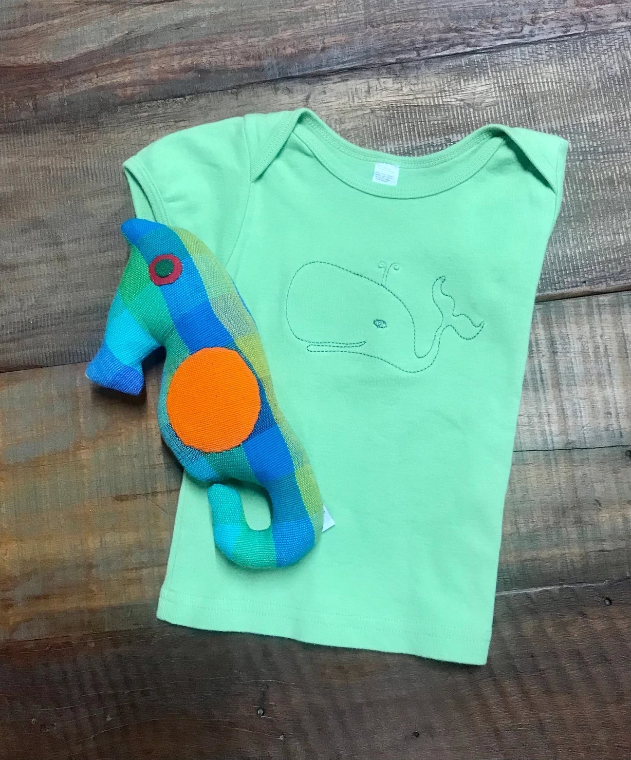 Whale and seahorse gift set