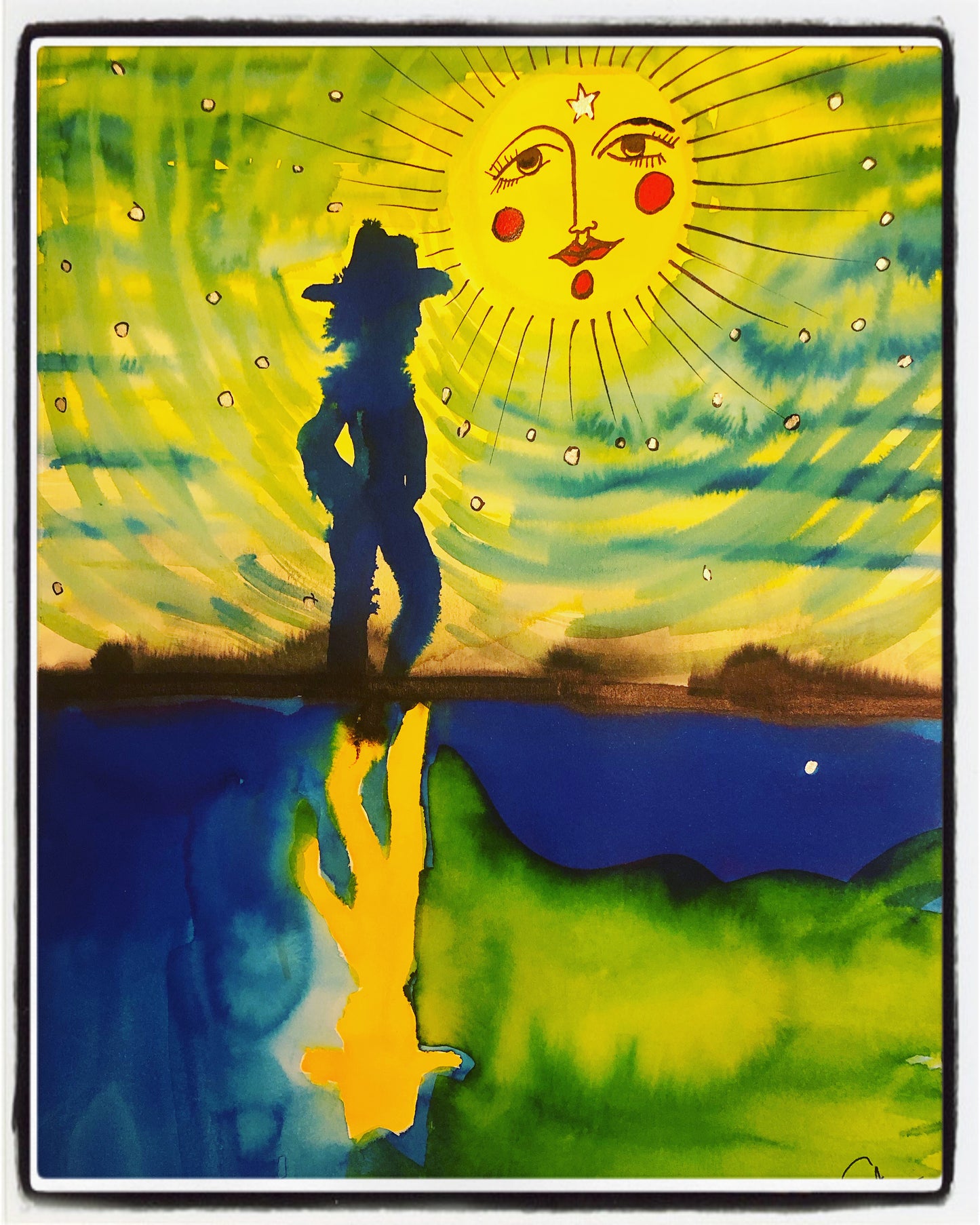Fine Art Print “Seeing light in the shadows."