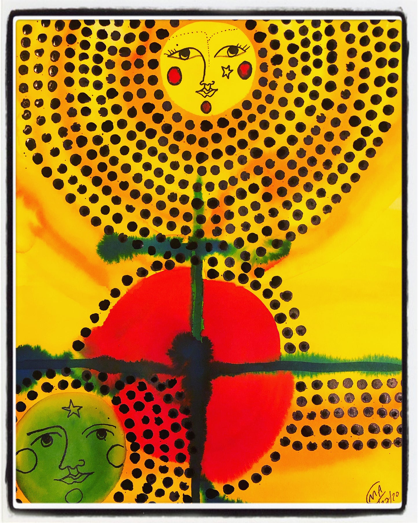 Fine Art Print “Queen of the day"