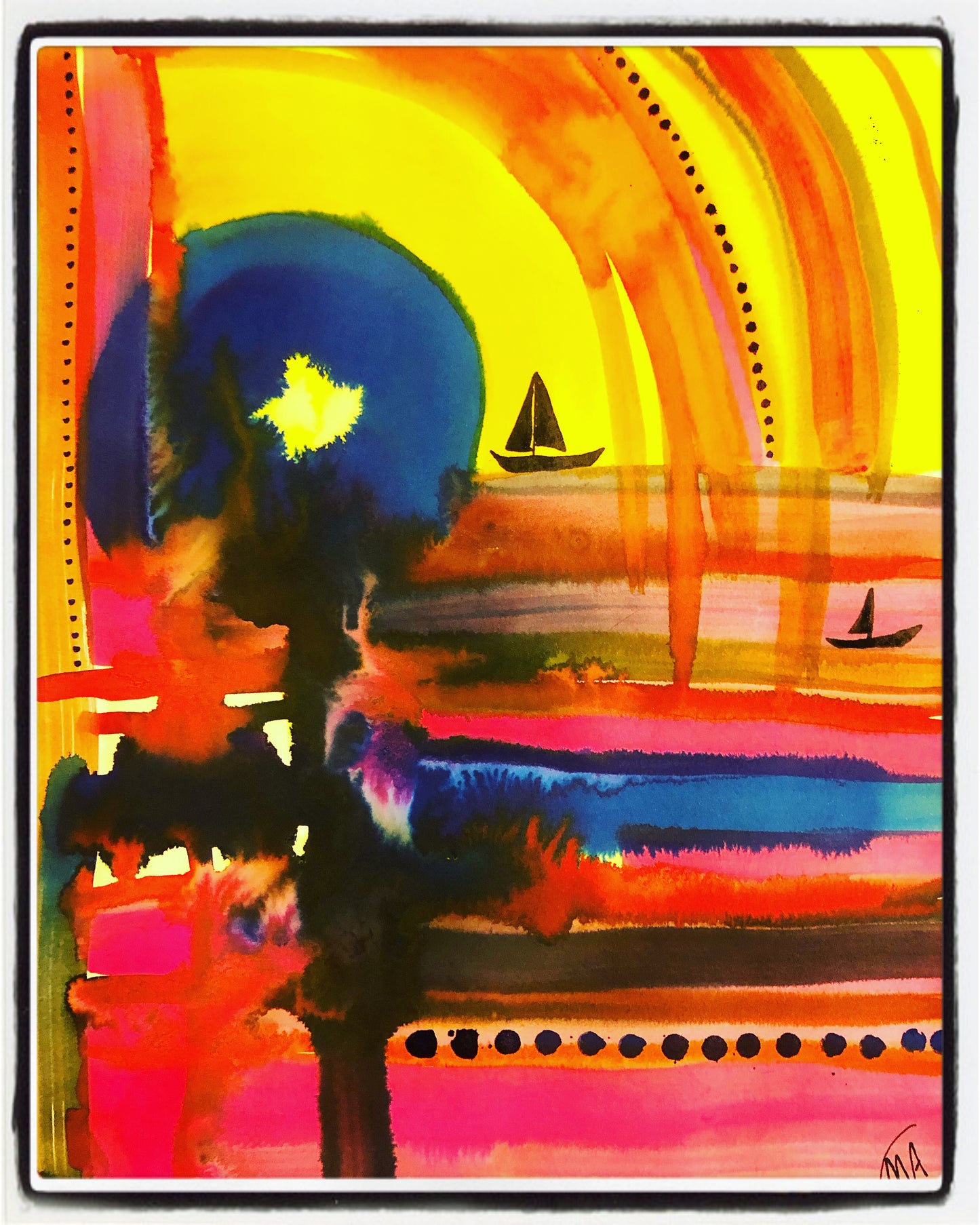 Fine Art Print “Sailing"