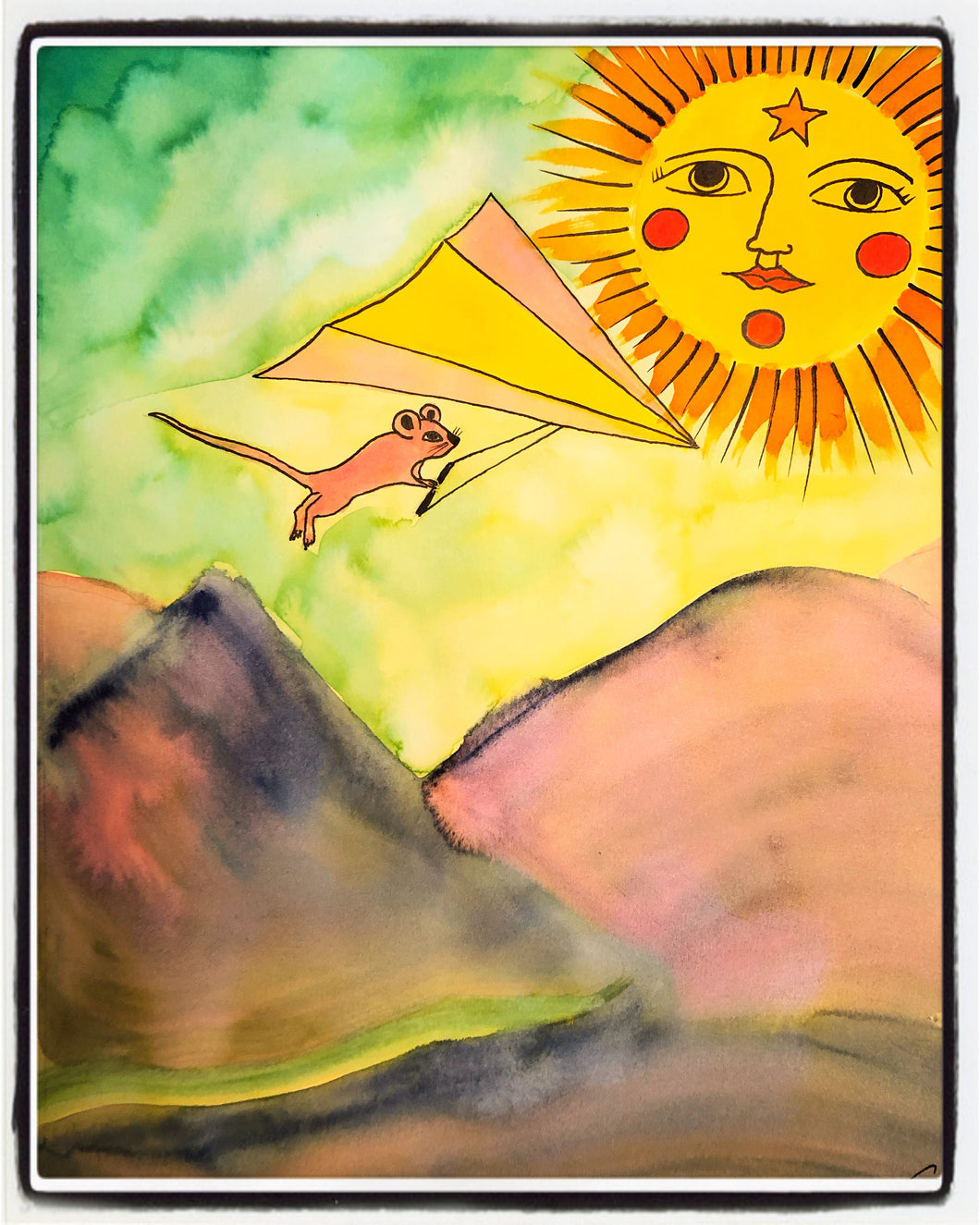 Velvet Fine Art Print “A New Perspective