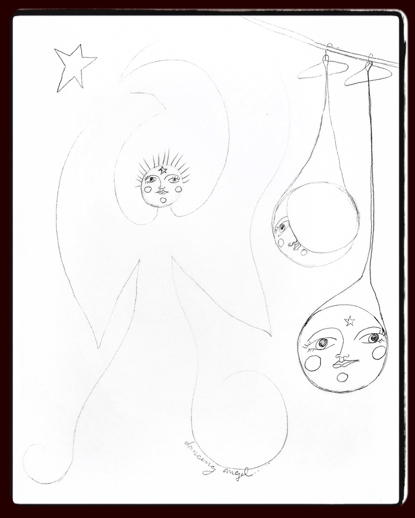 Fine Art Print “Dancing Angel"