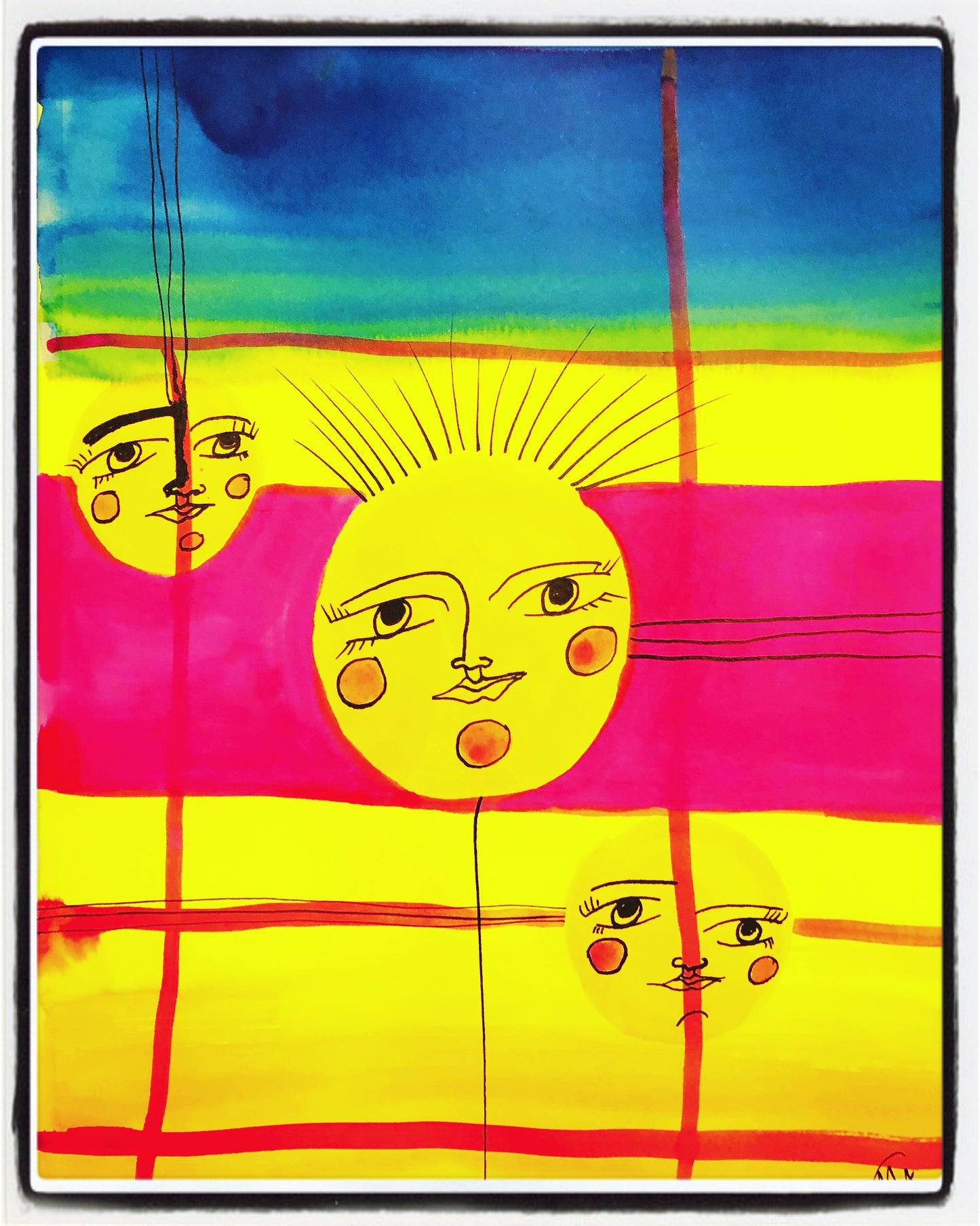 Fine Art Print “Evening meditation"