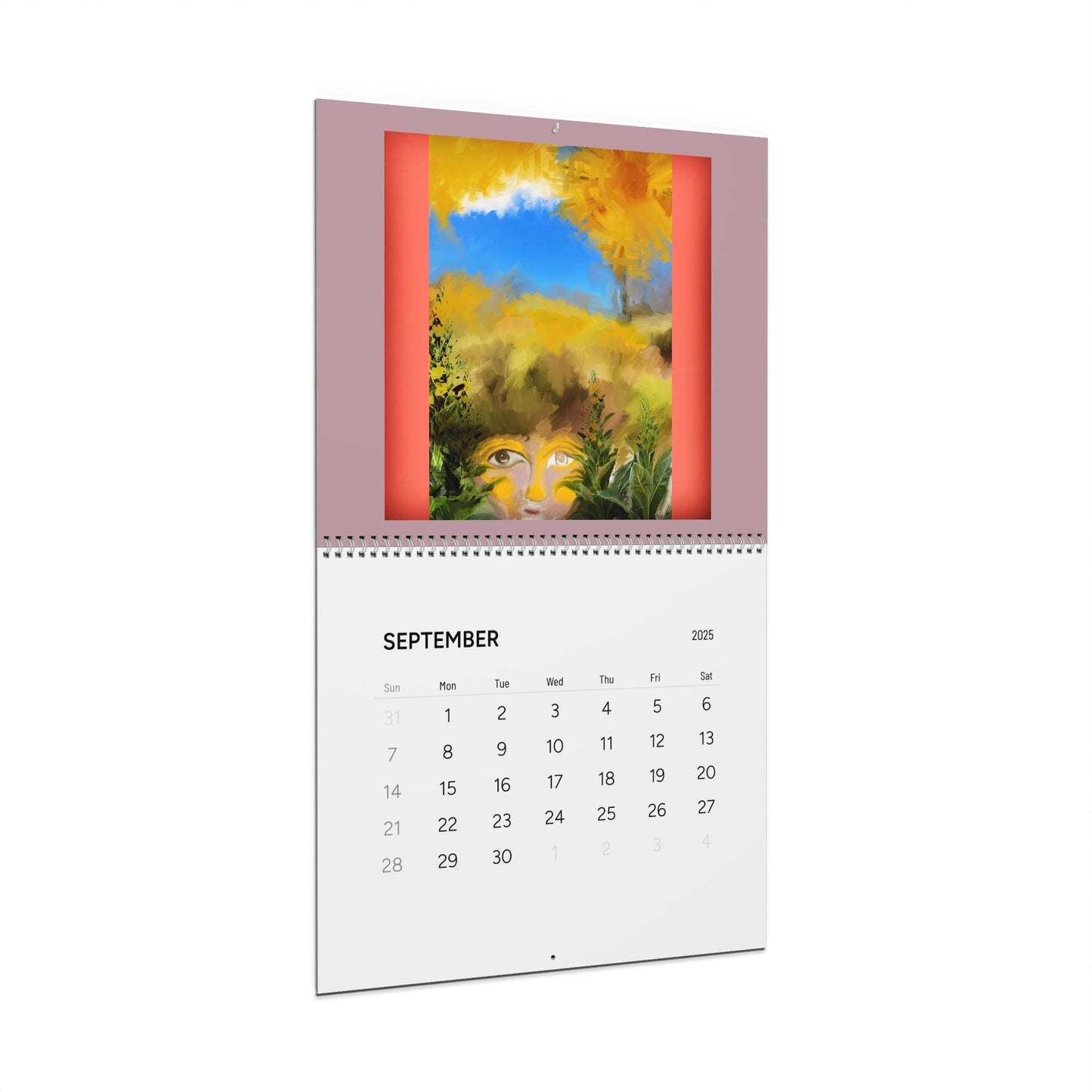 Paintings by Mona Anastas Wall Calendar (2025)