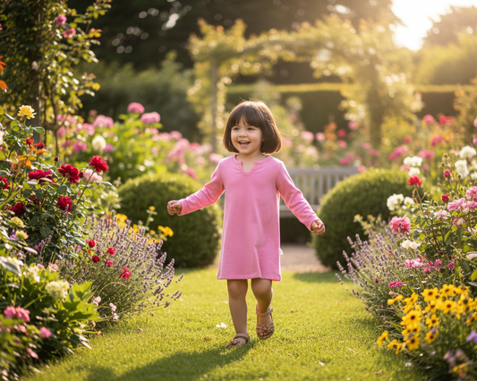 TwOOwls Berry/Pink Baby Long Sleeve Tunic Tee -100% organic cotton-Made in the USA (Copy)