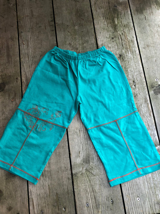 Organic Dragon Baby Pants