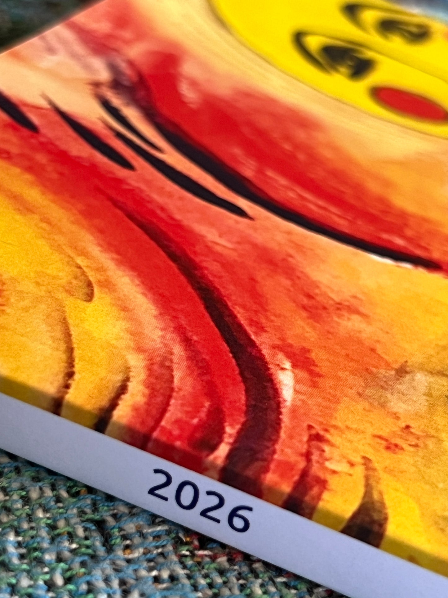 2026 United Desk Calendar and Planner - Art by Mona Anastas