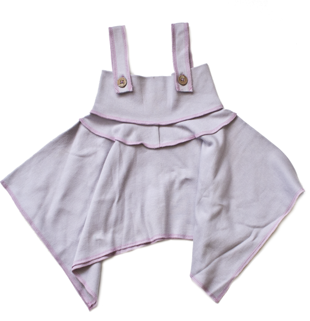 TwOOwls Organic Lavender/Pink Baby 3in1 Dress