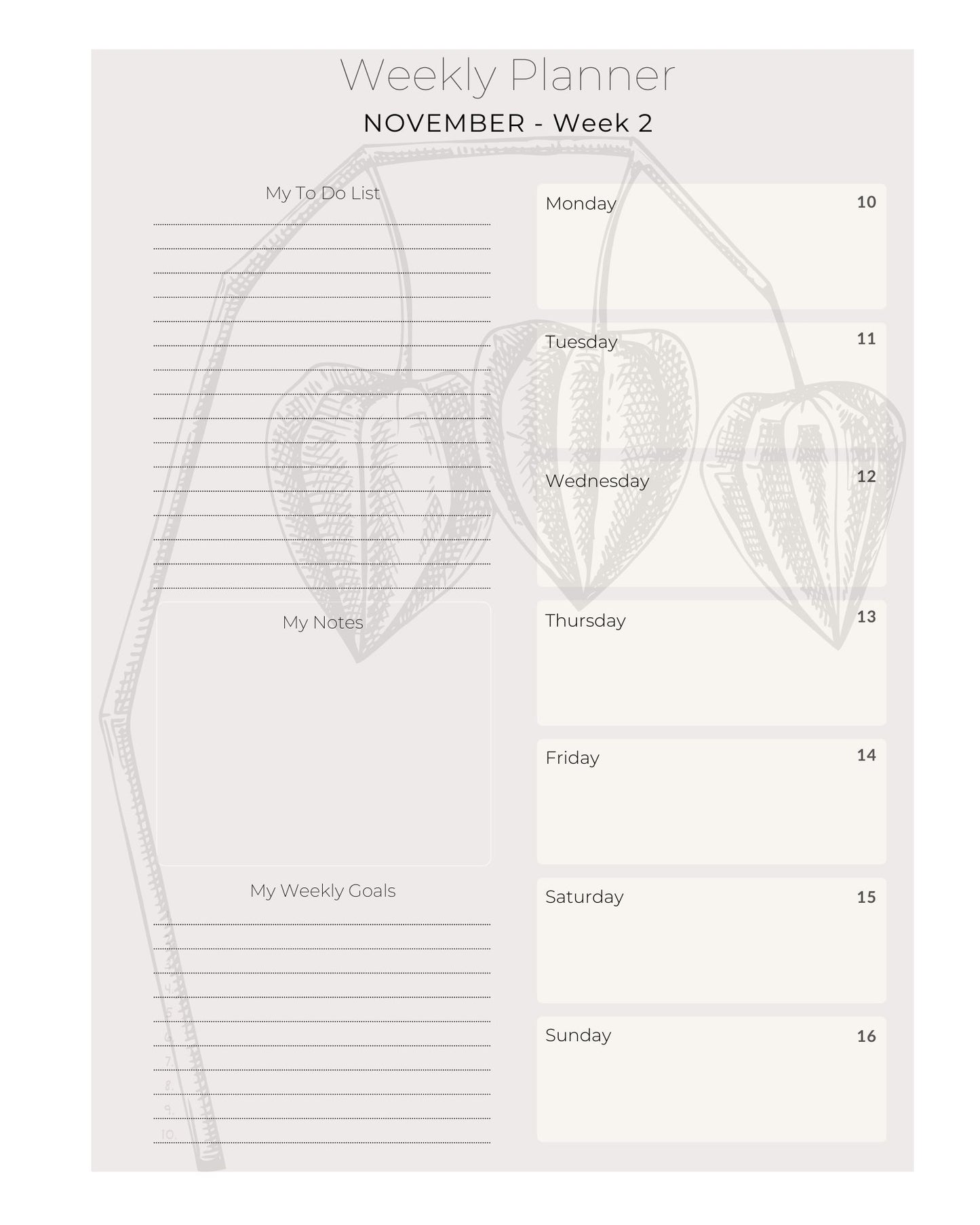 2025 Calendar and Planner - Art by Mona Anastas