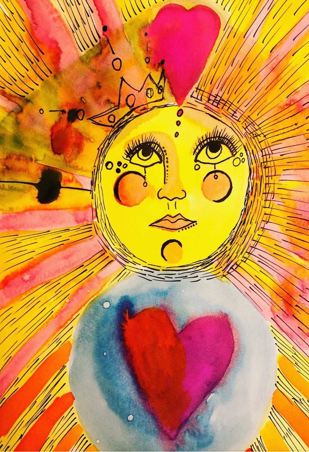 Queens Heart Journal: Art by Mona Anastas