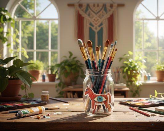 Protective Eye Horse Sticker