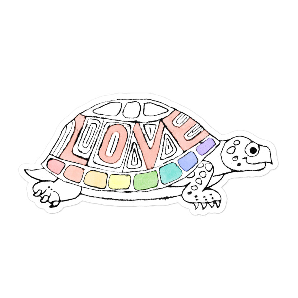 Love Turtle sticker