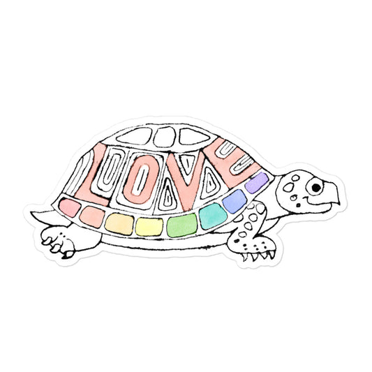 Love Turtle sticker