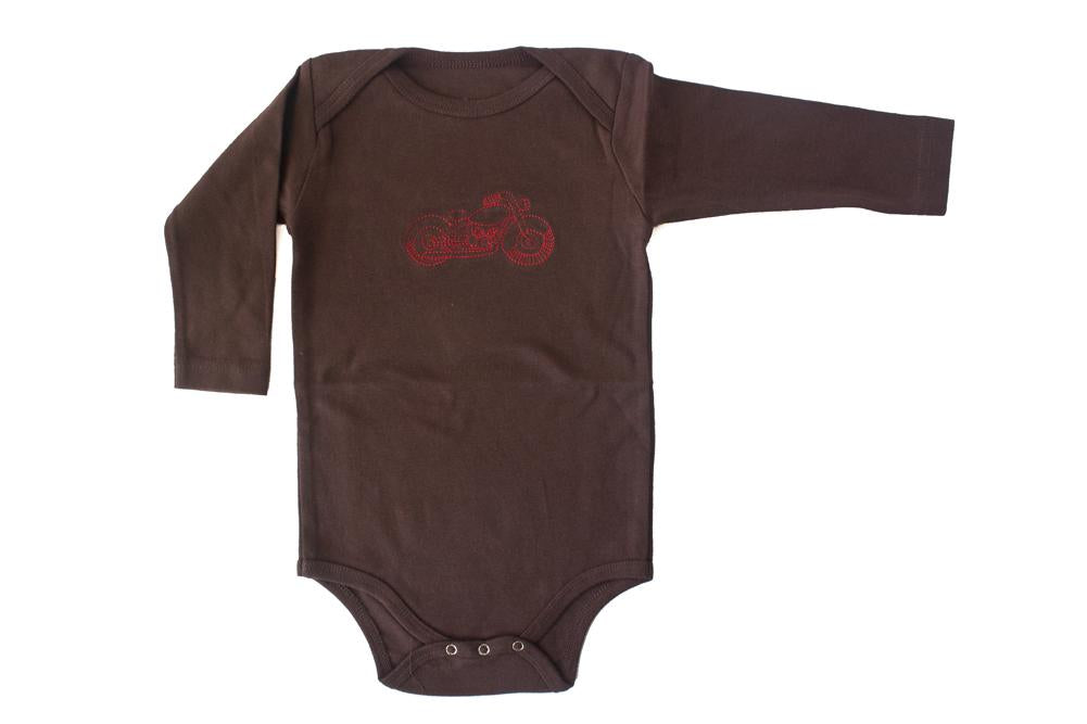 Motorcycle Long Sleeve Onesie