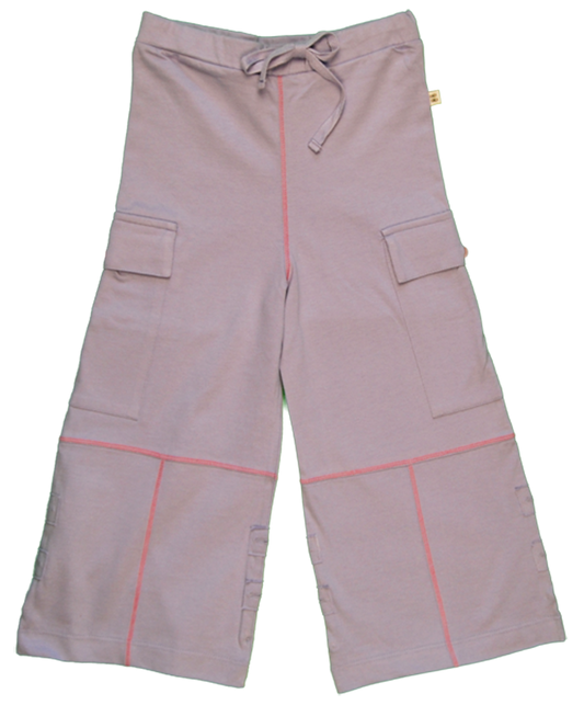 TwOOwls Purple/Pink Kids Pant -100% organic cotton