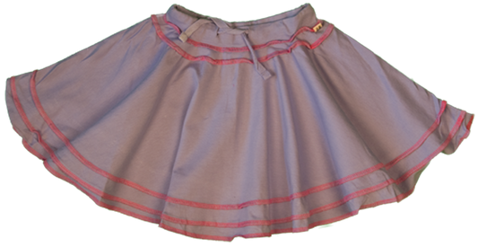 TwOOwls Purple/Pink Baby ChaCha Skirt -100% organic cotton