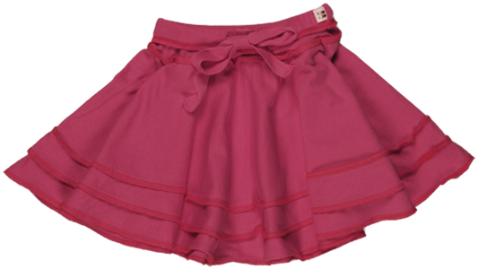 TwOOwls Pink/Orange Baby ChaCha Skirt -100% organic cotton