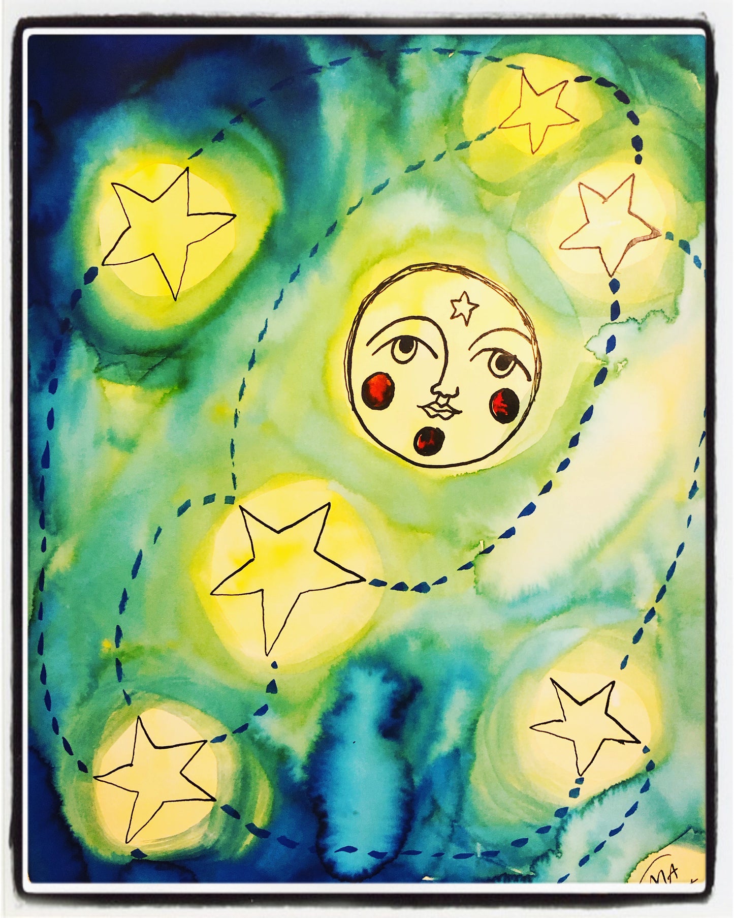 Fine Art Print “Star Connections"