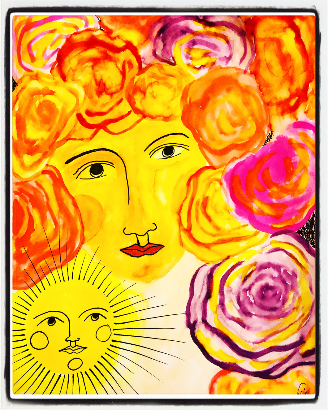 Velvet Fine Art Print “Lady Spring