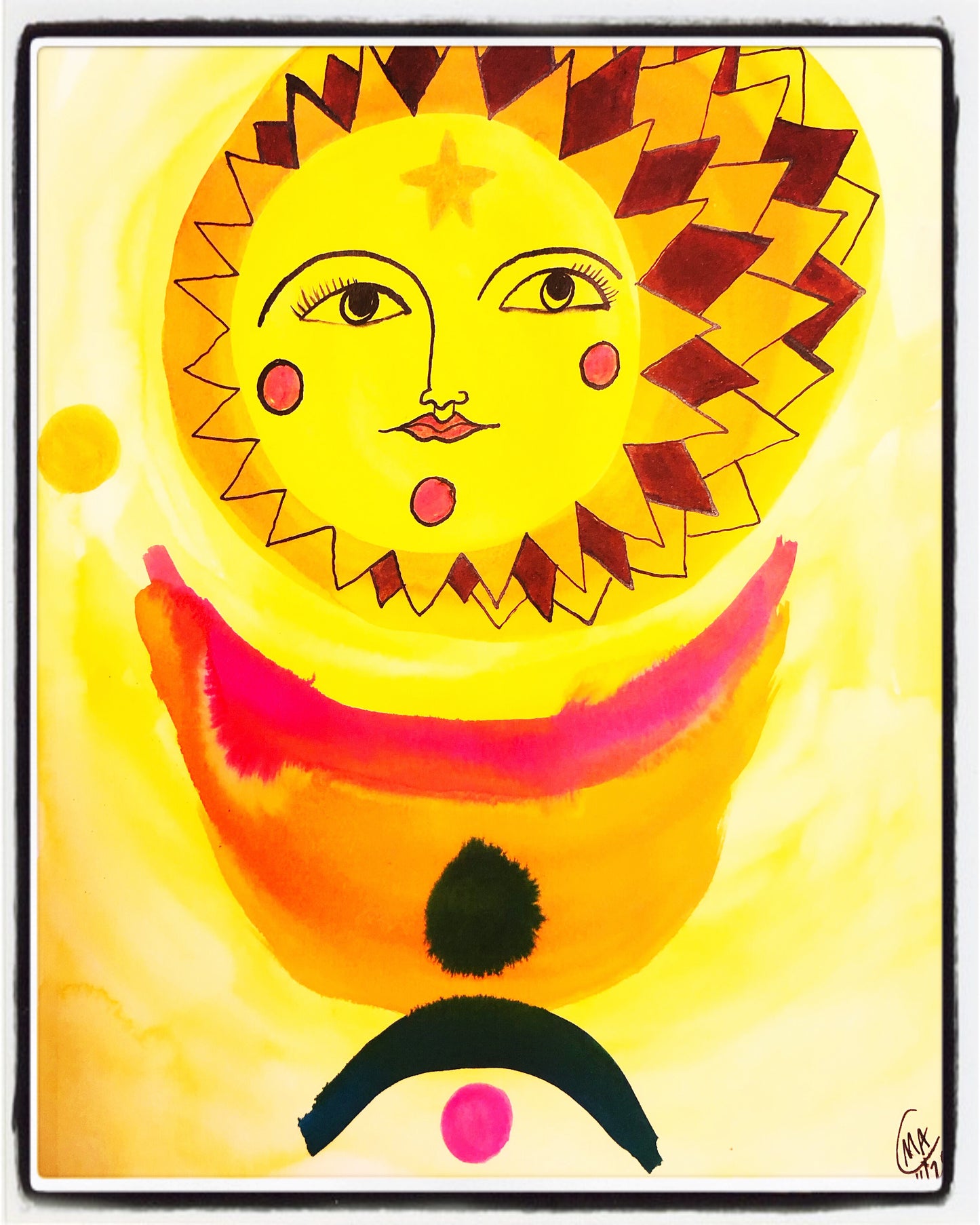 Fine Art Print “Thanksgiving Sun"