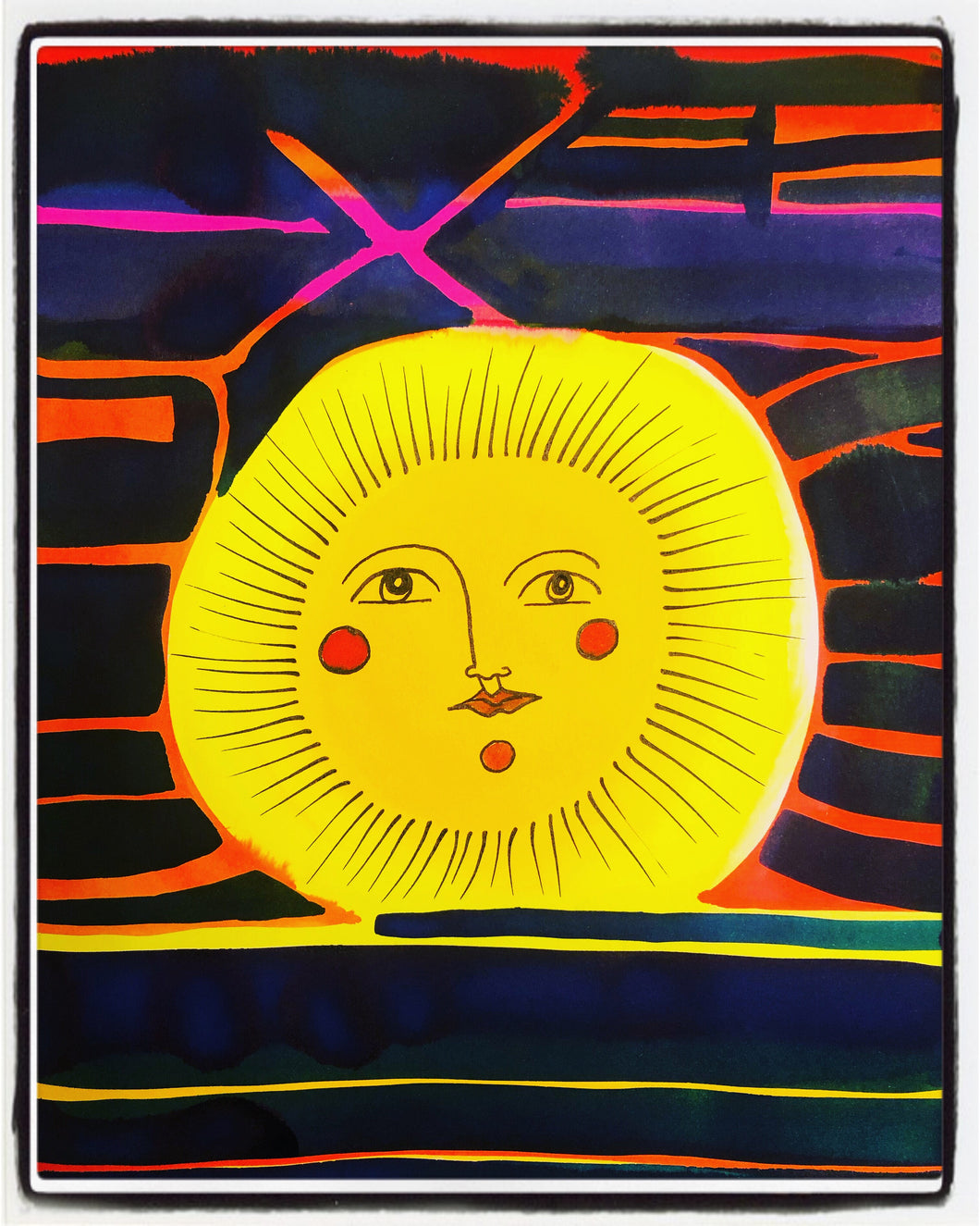 Velvet Fine Art Print “Sun Experience