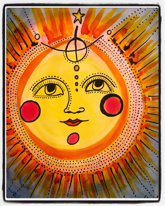 Fine Art Print "Rainbow Sun"