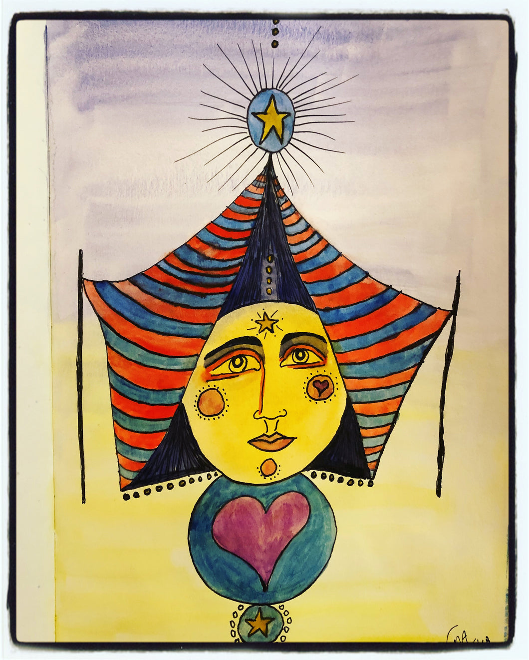 Velvet Fine Art Print “Out of the darkness