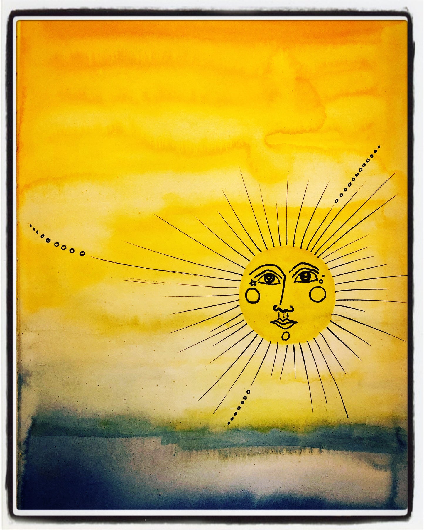 Fine Art Print “Rising sun 🌞"